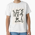 Dancing Abstract Line art by MaiZephyr