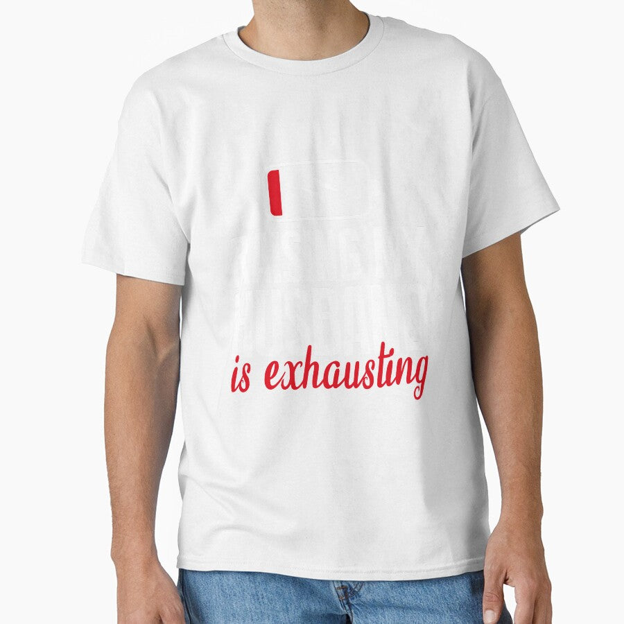 Raising My Husband Is Exhausting , Funny Design by MoSaid