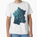 Le Tour De France Map Gift Aesthetic by StylePrynt