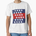 Patriotic Grunge Stars And Stripe Design by MclaughlinGifts