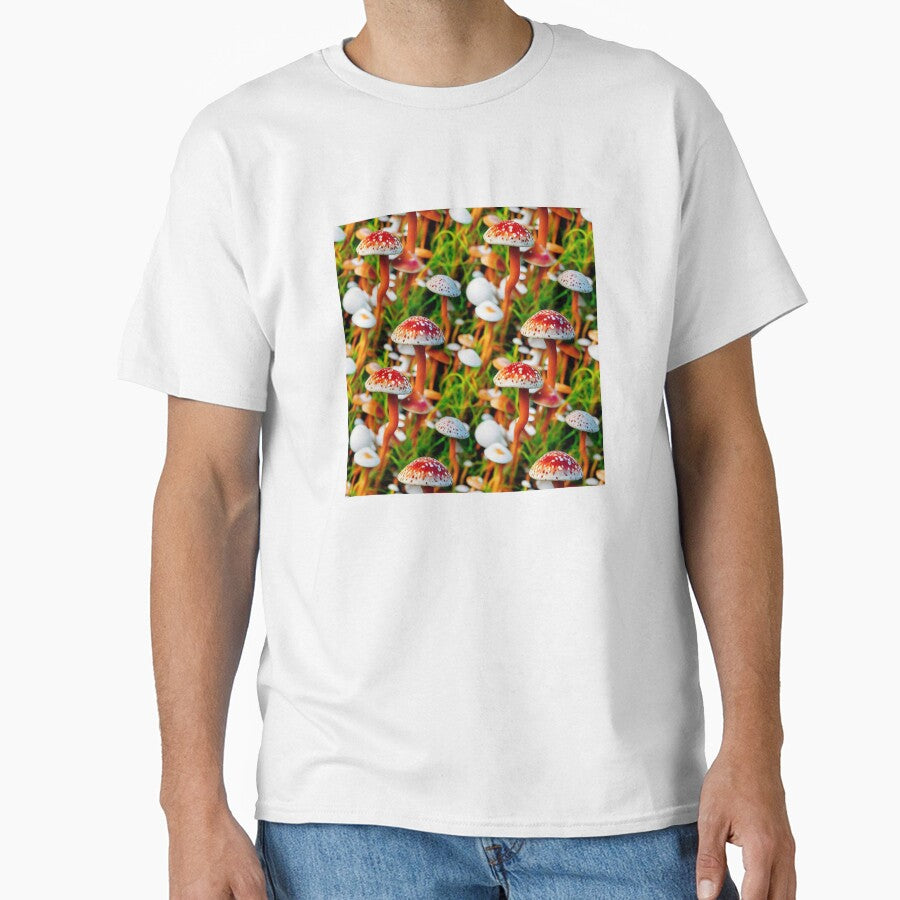 Trippy Garden Magic Mushrooms #13 by Unicorn Trainwreck