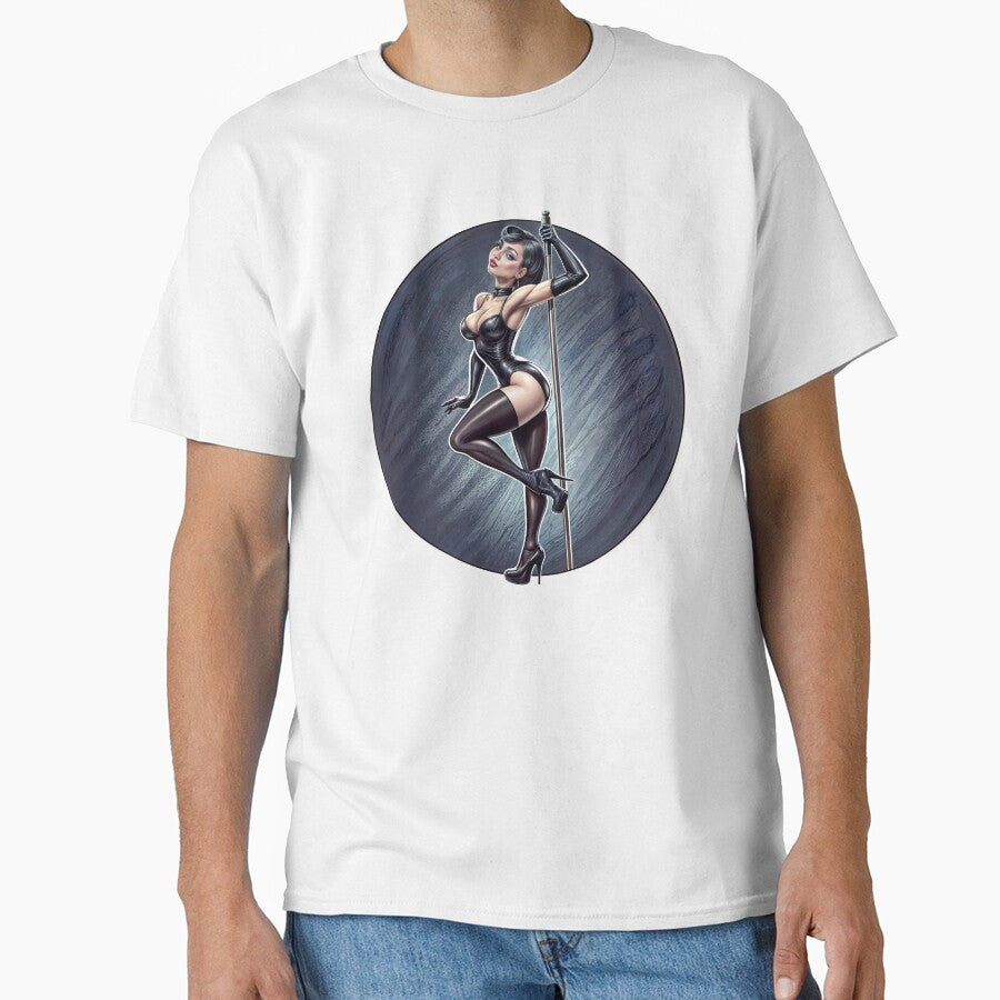 Pole dance girl design logo by Creative88Art