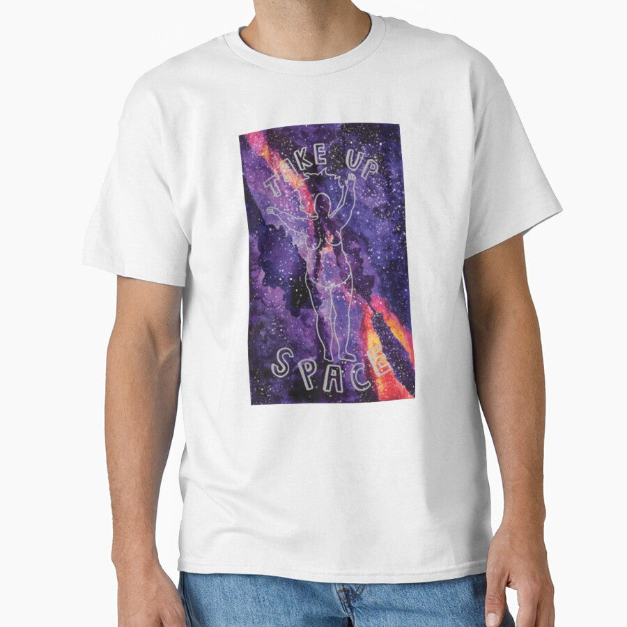 Take Up Space Galaxy by nicholcoffeyArt