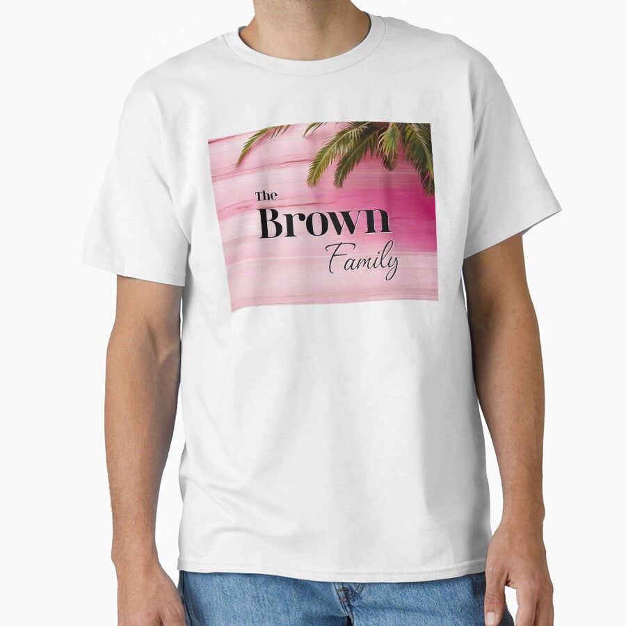 Unique Personalized Brown Pink Tropical Gift by PinkGoddessLove