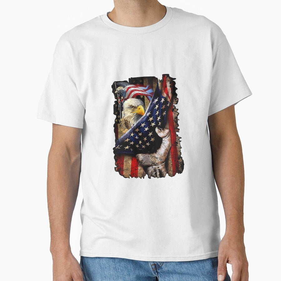 Us Military America American Flag by YesterDayCheck