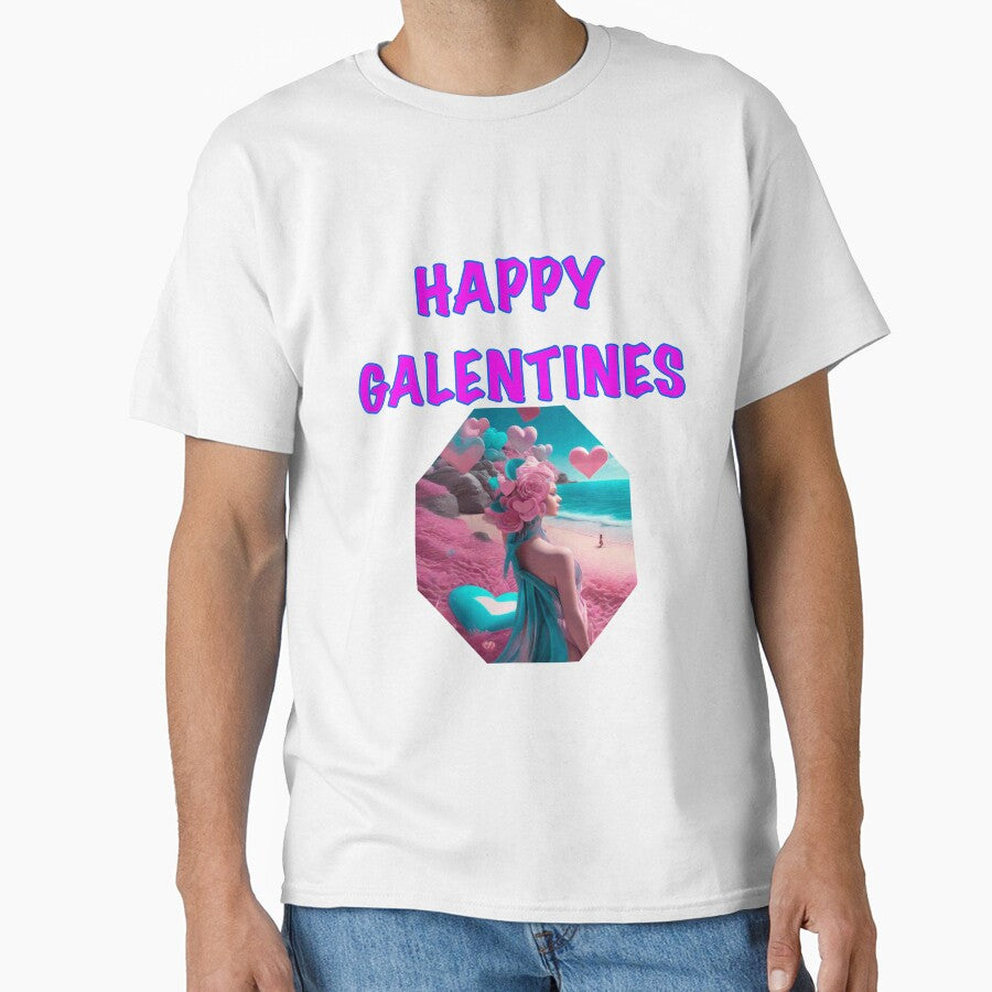 Girlfriend posing for Galentines card, perfect gift idea for Galentines day by sailorsam1805
