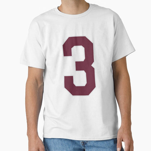 "Number 3 Bold Design - Collegiate Numbers, Varsity Style, Personalized Monogram Art" by artworkathome