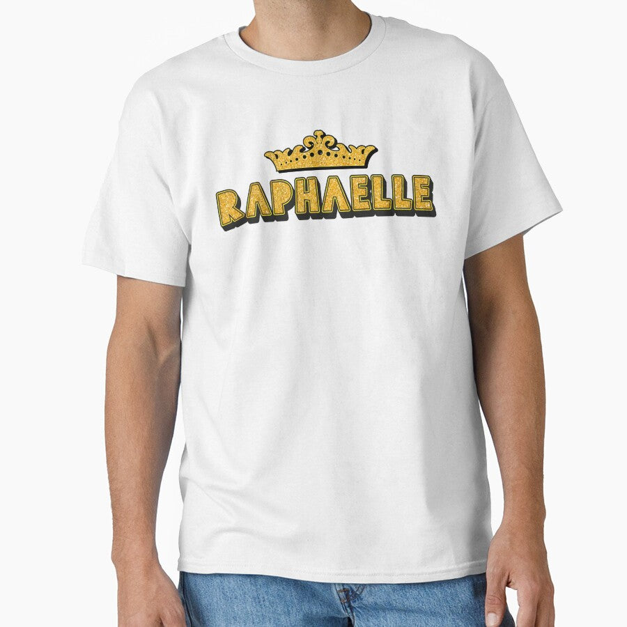 Raphaelle Personalized Funny Custom Name Crown Design by Watsonarts