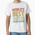 World's Best Farter I Mean Father Funny Vintage Dad Gift by haitrieuic96