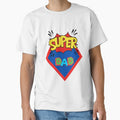 Super DAD. Gift idea for dad in his day. Father's day by FreeSoulLab