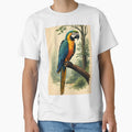 blue macaw parrot in the Brazilian Amazon by PrintyArts