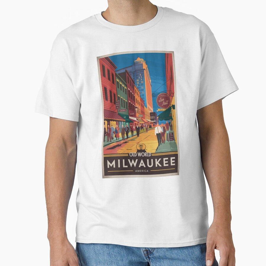 Milwaukee Vintage Travel Poster by TravelerRat