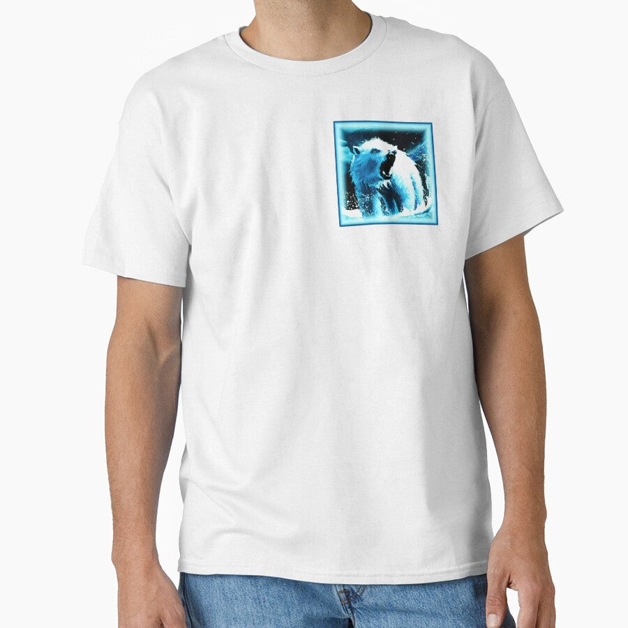 "Angry Polar Bear" Cute Painting. Buy Now by Health And Fitness Posts e-Store