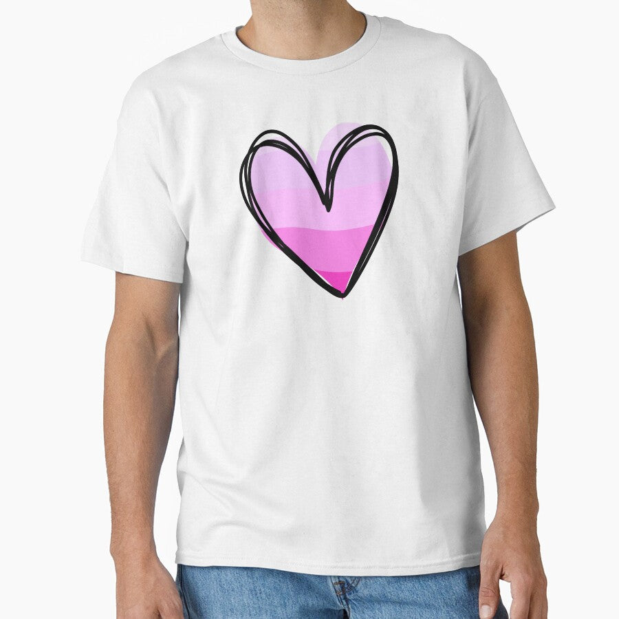 Valentine's Day Heart Boyfriend Girlfriend Waves Pattern by SStarDesigns