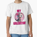 A Cute kitten on Galentines day and Galentines party, gift idea for Galentines day by sailorsam1805