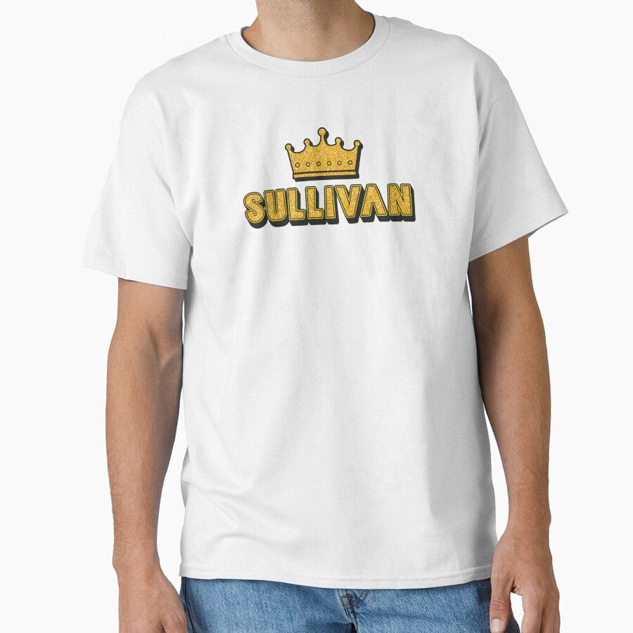 Sullivan Personalized Name With Crown - Cool & Funny Custom Gift for Men and Boys by Oussinc
