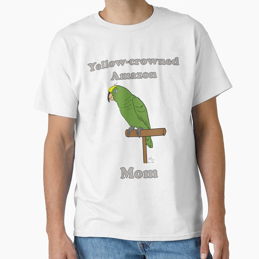 Yellow-crowned Amazon Mom - Oscar Jones by Laughing Parrot Studio