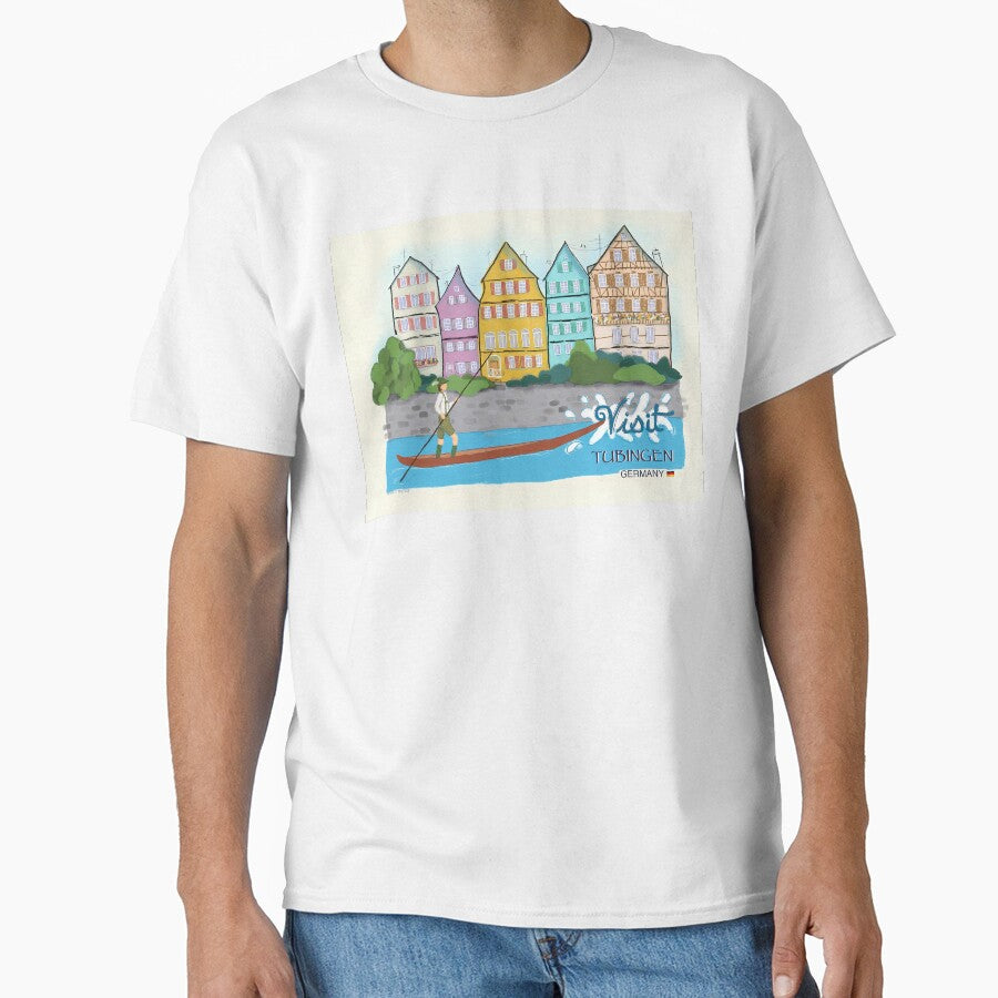Postcard style  of Tubingen, Germany by Ilikeiwantilove