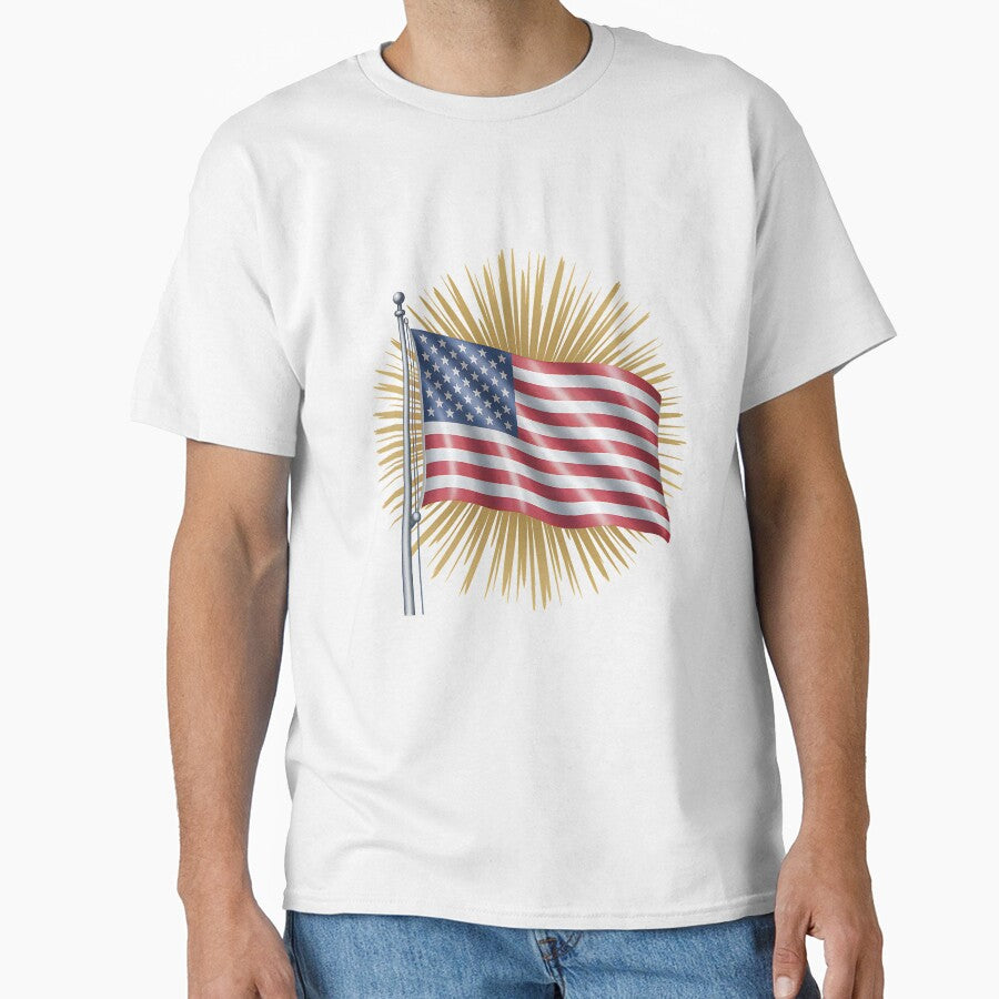 Patriotic Flag Illustration – American Pride Graphic by artedigital99