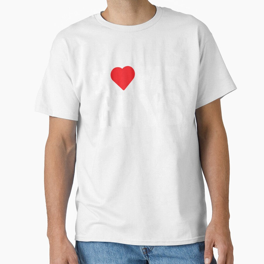 I Love Fat Guys Clothing Funny Gift For Her Women Valentine by shirleyfinley