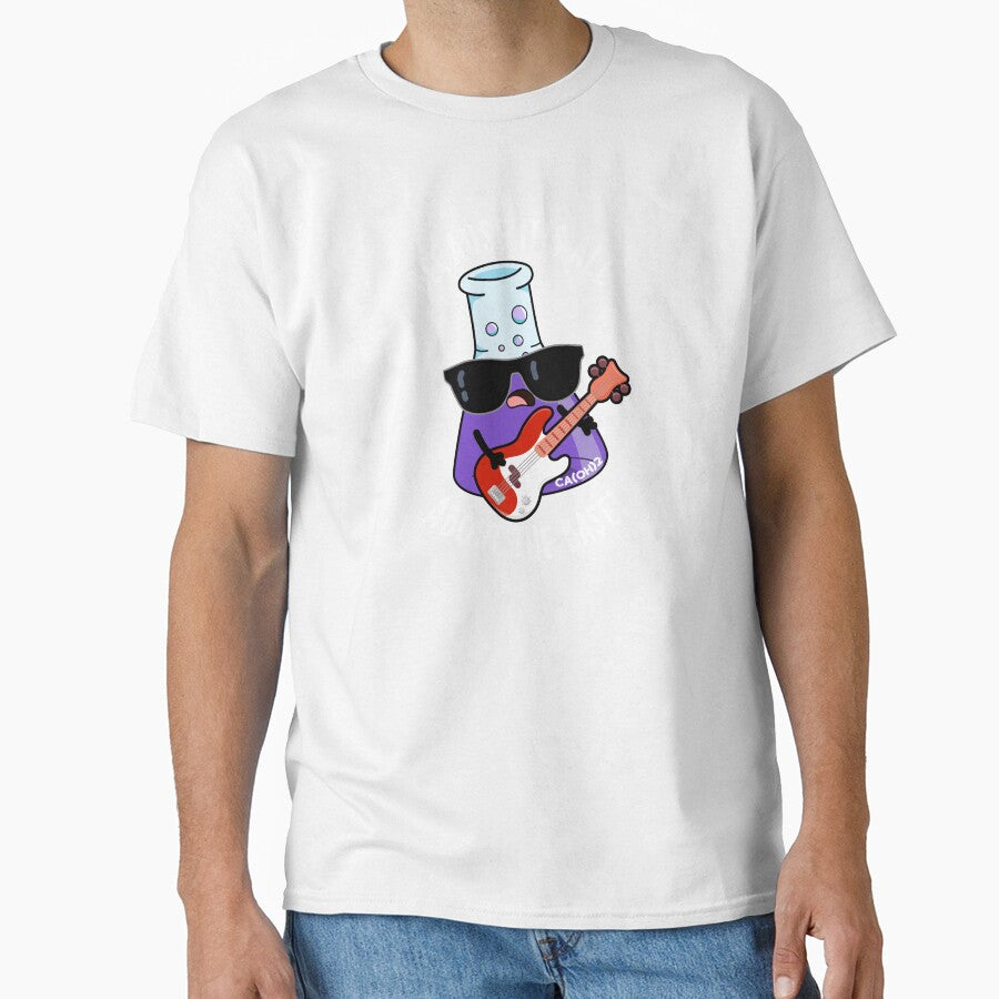 Because It's All About The Base Funny Chemistry Pun (Dark BG) by punnybone