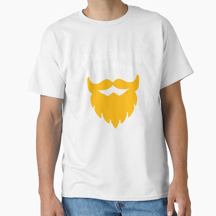 Gifts for dads. Perfect gift for Bearded Dads, Fun Gift for Father's Day, Casual Wear, Beard Apparel, Funny Shirt by Printezzyluxs