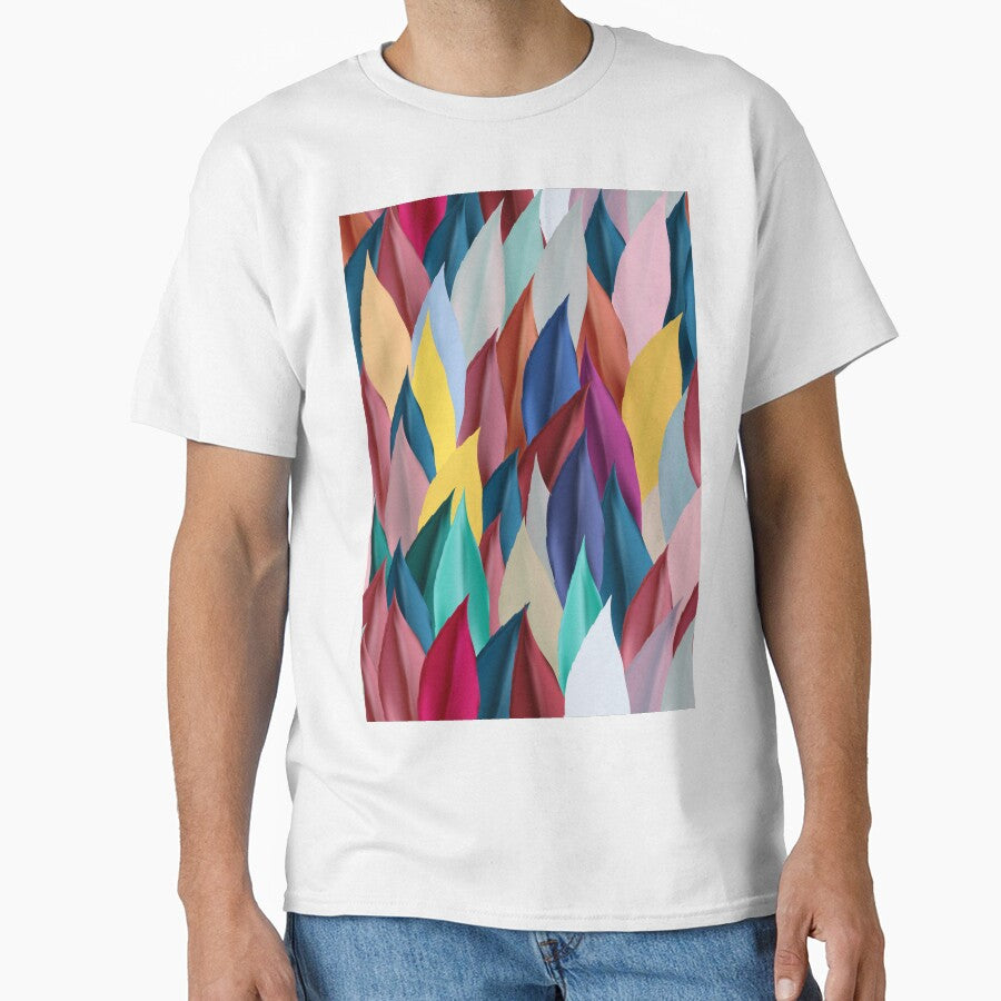 FLORAL PATTERN COLORFUL LEAVES by RetroPlaceee