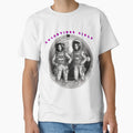 2 black and white Spacewomen galentines girls thinking of galentines day gifts by sailorsam1805