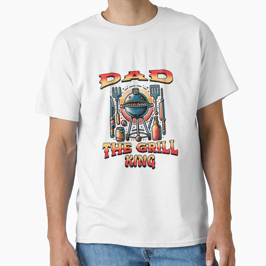 Dad The Grill King by mujjishop