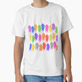 Colorful Lion Raibow Brushstrokes Purple Pink Green Blue Modern Stylish Design by conceptDVS