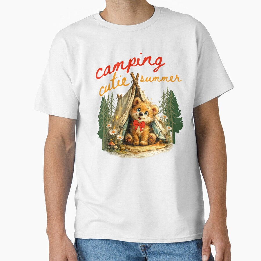 Camping Whimsical Cutie Summer Design by DivineHaven