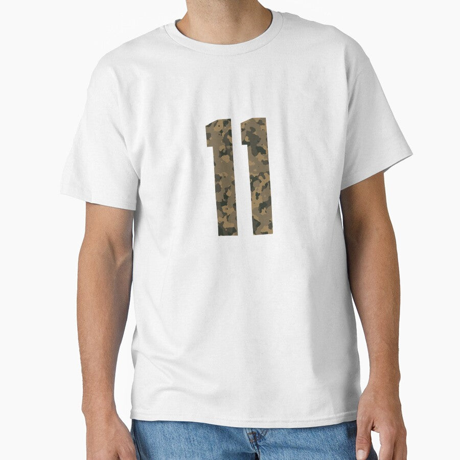 Army Camouflage Number 11 - Sports Numbers by NECHSTORE