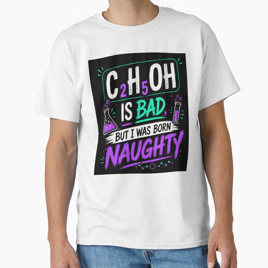 C₂H₅OH Is Bad, But I Was Born Naughty – Neon Chemistry Edition by Pecata