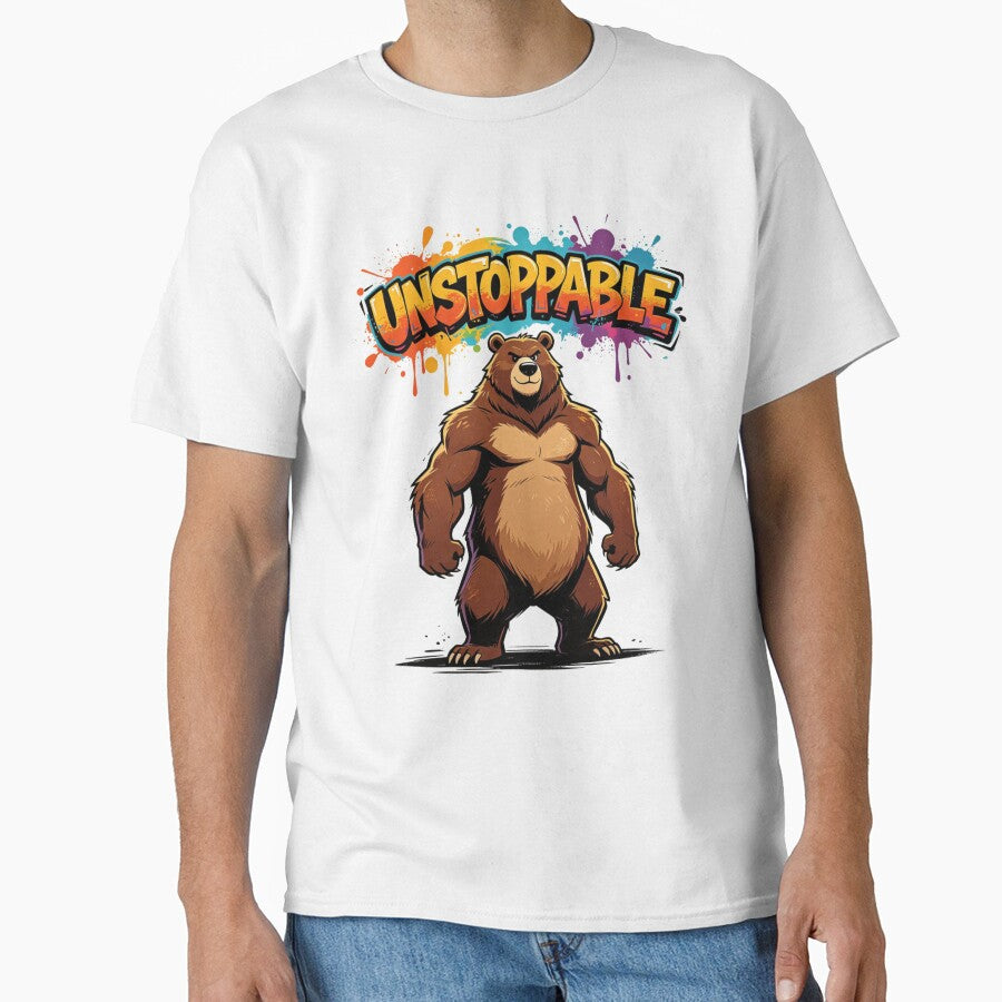 Unstoppable Bear Strength Attitude by LINSSEX Style • Urban & Sport Streetwear