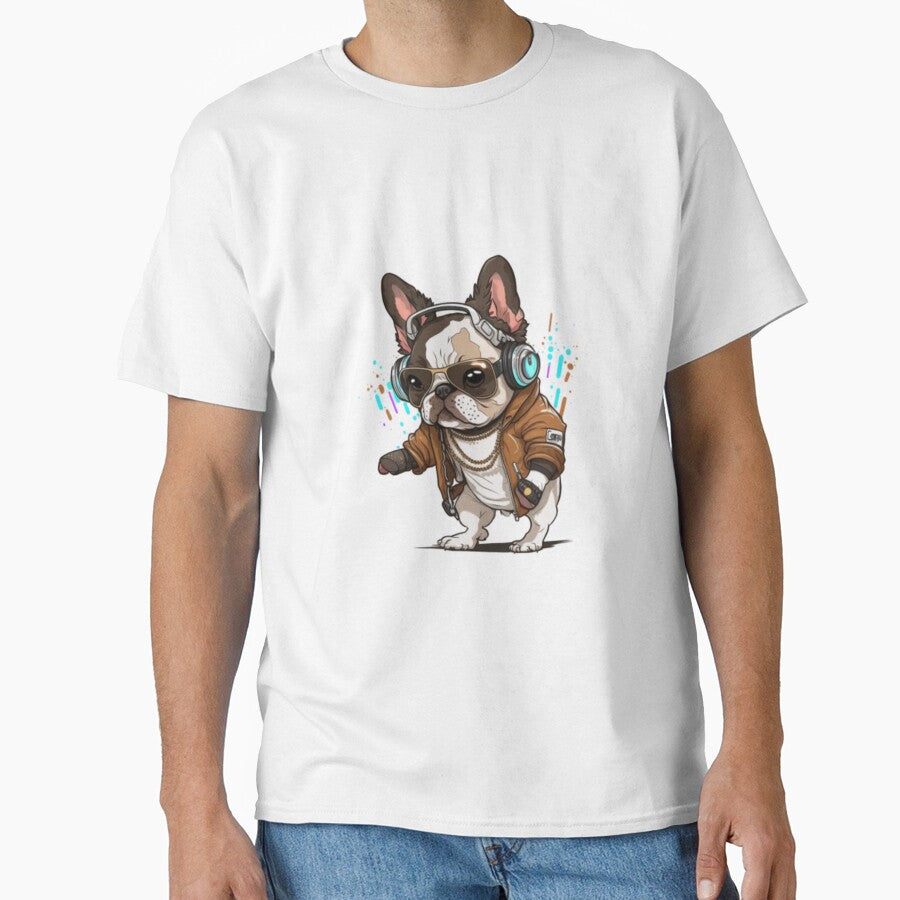 Frenchie with a Concert Outfit French Bulldog by PetsEnough