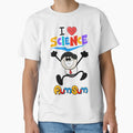 I Love Science AumSum Time Fun STEM Kids Design by VZCreativeLab