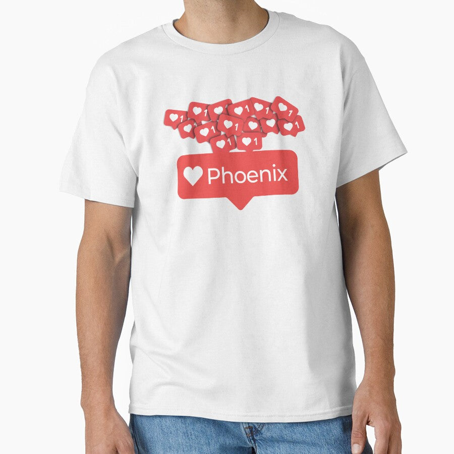 Love My Phoenix Arizona Notification Hearts by elhefe