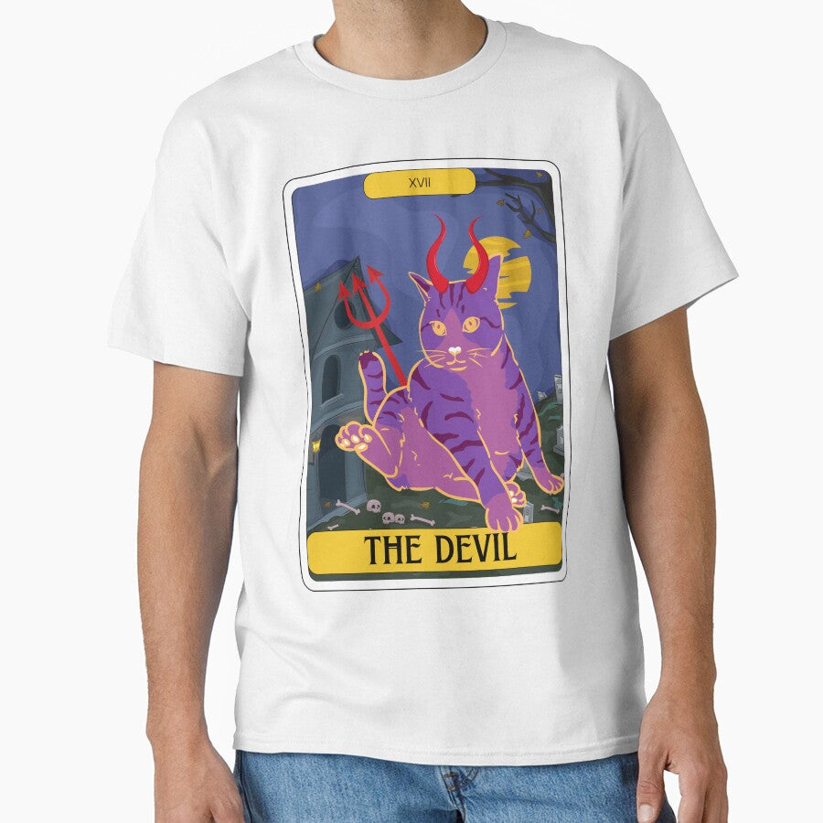 Tarot Card Cheshire Cat The Devil by BettySpicer