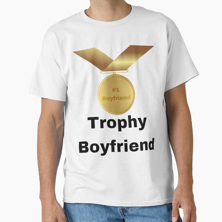 Trophy Boyfriend Funny Gift For Boyfriend by MeghanVirginia