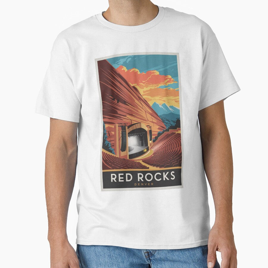 Denver Vintage Travel Poster by TravelerRat