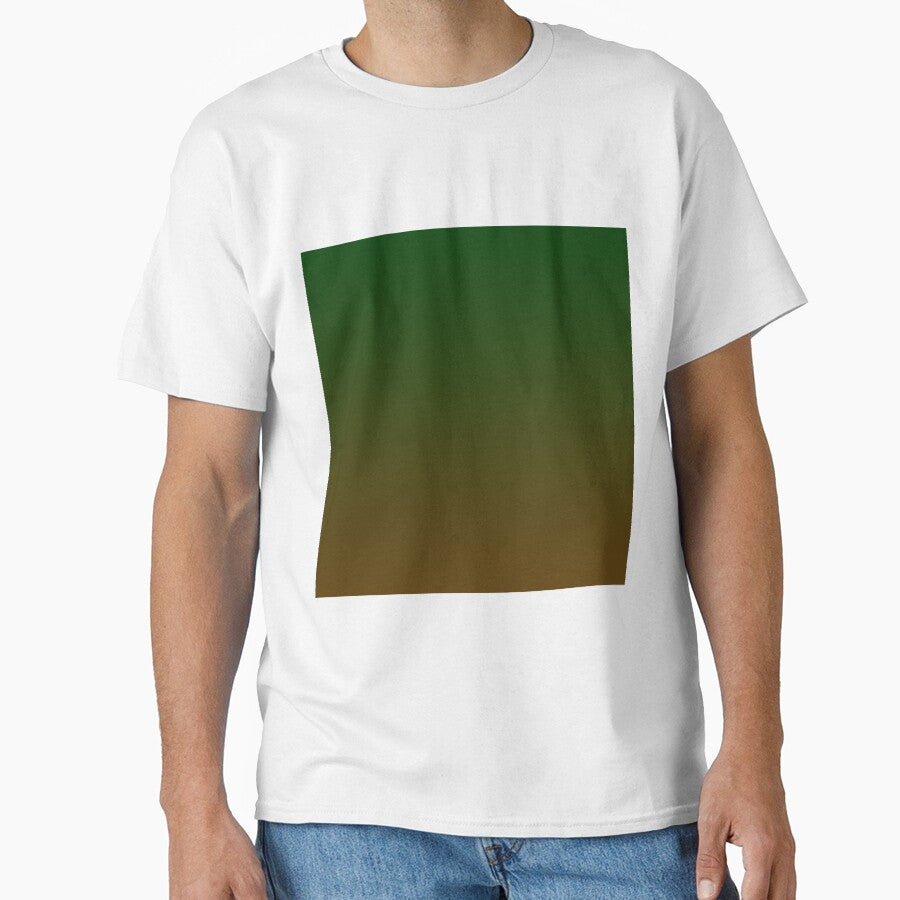 brown green gradient by The Poette