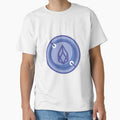 Crypto Currency Eos Coin Fill Style Icon by MIDDLX
