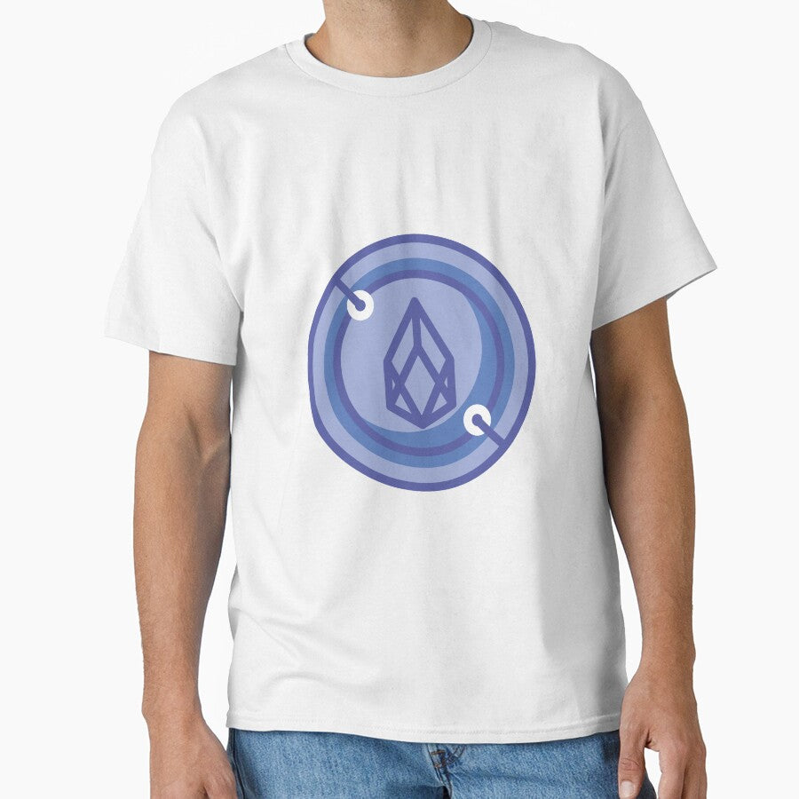 Crypto Currency Eos Coin Fill Style Icon by MIDDLX