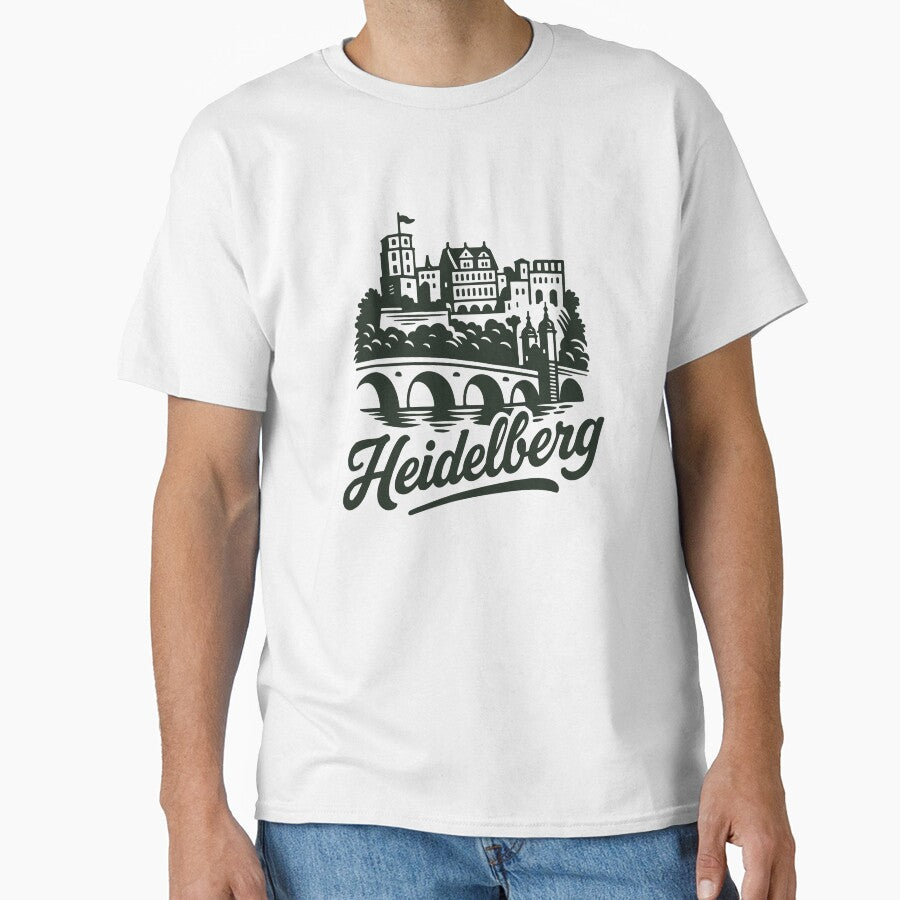 Heidelberg Altstadt Logo Illustration by Boogosh