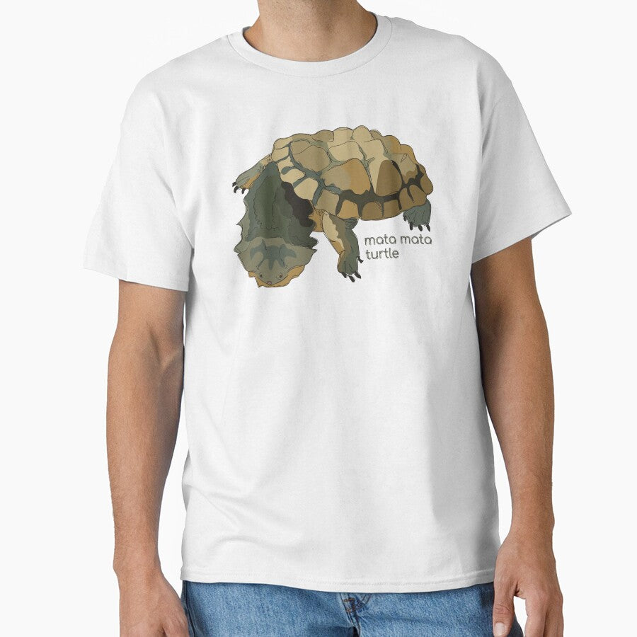 Funky Aquatic Creatures: Mata Mata Turtle by abigailhausman