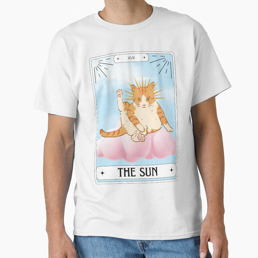 Tarot Card Orange Cat The Sun by BettySpicer