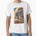 New Orleans Vintage Travel Poster by TravelerRat