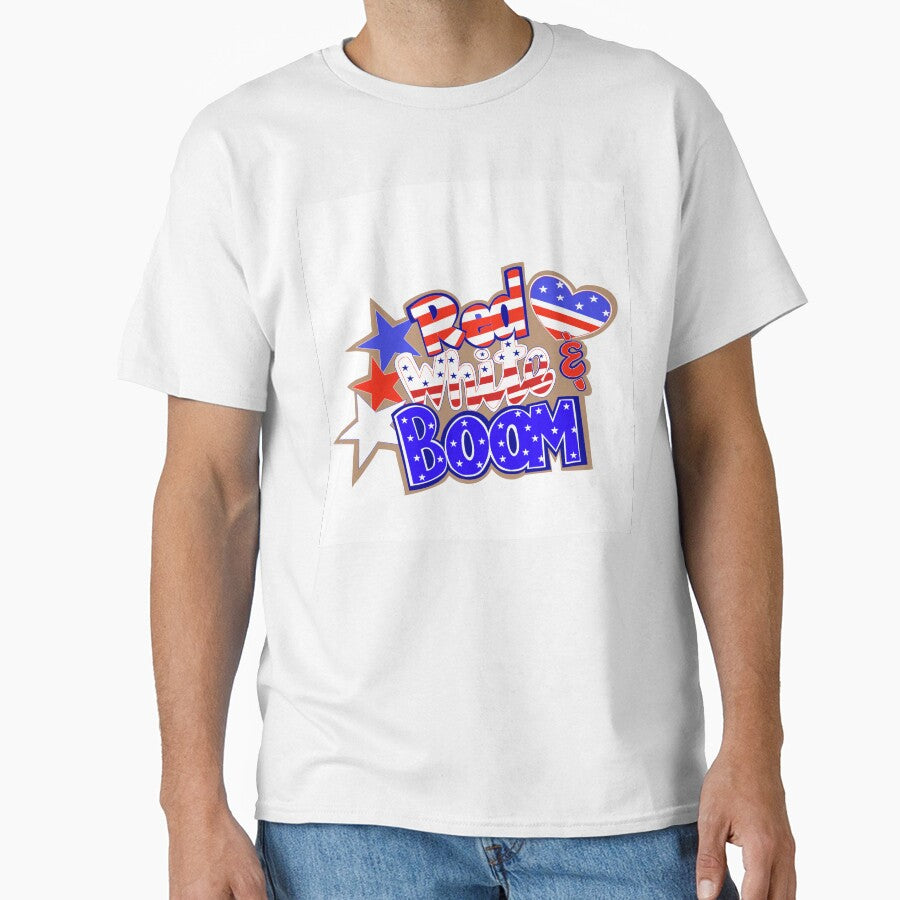 4th of July, patriotic red, white and boom by Scardoodles
