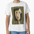 Earth Cubism Abstract Face by savanacray