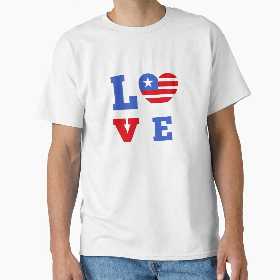 Patriotic heart flag by Josie37